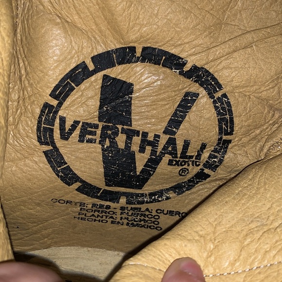 Authentic Verthali Exotic Boots - Picture 5 of 10